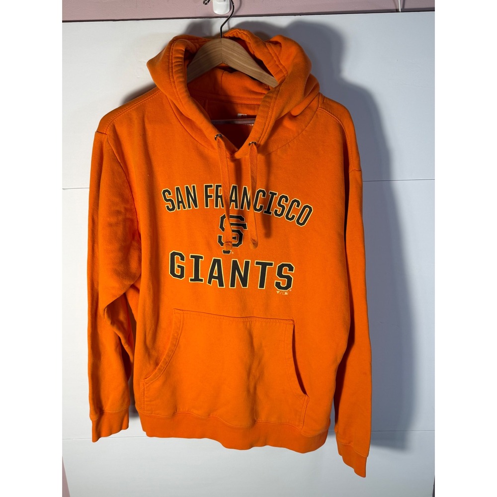 Fanatics San Francisco Giants MLB Hoodie Mens XL Orange Pullover Sweatshirt